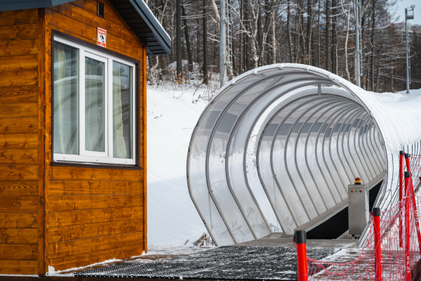 Учебный склон открыт для посещений