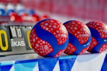 На "Горном воздухе" стартовали игры этапа Кубка России по волейболу на снегу